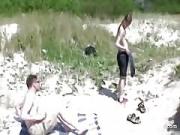 Sucking And Fucking my Hot Stepdad at The Beach