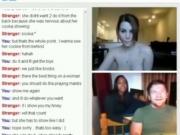 Tricked A Guys black Roommate Into Flashing Her Pussy On Omegle
