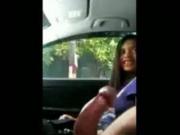 Hitchhiker Gives A stroking cock