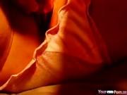 sexy nudes Masturbates With A Vibrator Closeup And Squirts
