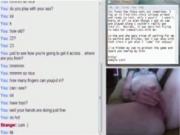 Girl Rubs Herself For A Stranger Online And Wants Him To Cum