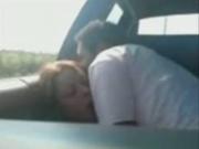 Latina Fucks Her BF In His Car In Nature