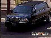 Ebony Couple Meets Other Swingers