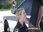 Officer Jane Swallows on Criminals Schlong