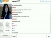 18yo teeny Plays A Sexgame On Omegle And Masturbates With A Vibrator