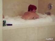 ex-wife fucking stranger in bathtub as man films