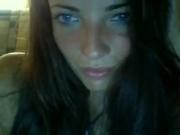 Hot nude brunette Plays With Her Pussy On The Sofa And Tastes Her Pussyjuice