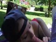 Lucy-Cat - atm Quickie on the Outdoor Swimming Pool - HD