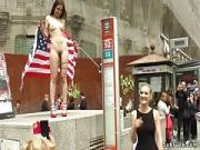 Hairy American Tourist Boned in Bdsm Bar