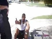 Inter-racial Outdoor Intercourse in Another Episode of Blacks on Police