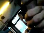 Dude Jerks Off On A Bus And The Girl Next To Him Seems To Like It