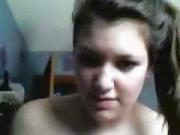 pussy toying with a hairbrush