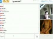 teenie Gets Tricked And Has Cybersex With A Fake Guy On Omegle