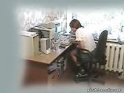 masturbation in front of the PC