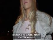 Shaved Snatch Large Titties Blondy Bangsi n Car