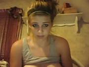 nice girl on skype