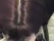 Extreme blowjob from my kitchen sex