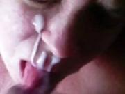 Sub mature Cum slut