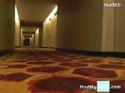 Camgirls Streak Hotel Hallway.