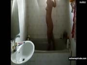 Indian Step Sis Filmed in The Shower