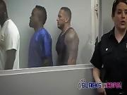 Milf Fbi Make Raven Suspect Bang Their Chicks on Table
