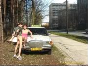 taxi driver break for anal fuck