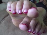 Sole Sistah has perfectly manicured toes