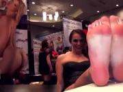 Feet get lots of attention at adult convention