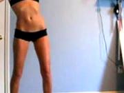 Amateur Sexy Dance On Webcam
