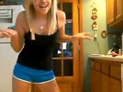 Sassy Blonde Teen Teasing Our Cocks