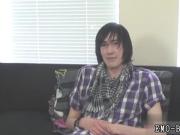 Free gay sex tube kissing first time Adorable emo man Andy is fresh to