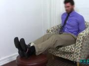 Boy sucking feet tied up gay first time Chase LaChance Tied Up, Gagged &