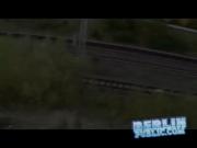 Angie blows a cock by the train track