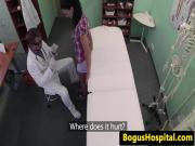 Euro patient pussylicks and fingers nurse