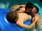 Guy sex ass hot all gays Ayden, Kayden & Shane - Pooltime Threeway!