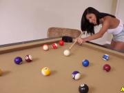 Amateur gf assfucked on pool table