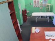 Busty tattooed patient licked and banged