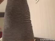 Nasty naughty blondie gets laid for homevids