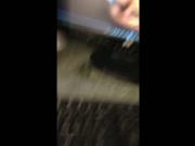 Jerking off in my shop