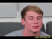 Handsome green eyed twink at gaycastings