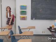 Perky Joseline Kelly fucks in classroom