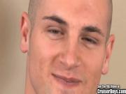 21yr old jock Raymond jacks his uncut dick