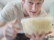 Cock in popcorn to gfs mouth