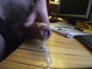 Close up cum 5