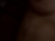 Close up amateur cunilingus