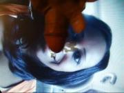 Angie getting cummed on