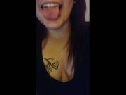 Tongue teasing