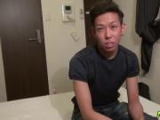 Asian twink milks himself