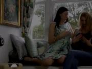 Stockings lesbo fingered