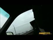 Busty Niky takes a free ride in a fake cab and gets fucked